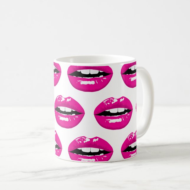 Taza De Café Labios (Anverso derecho)