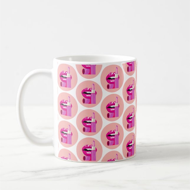 Taza De Café Labios (Izquierda)