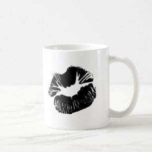 Taza De Café Labios negros