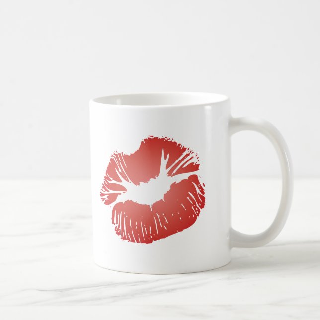 Taza De Café Labios rojos (Derecha)