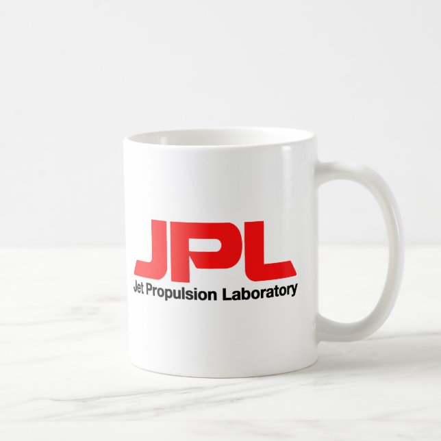 Taza De Café Laboratorio de la propulsión a chorro (Derecha)