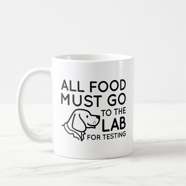 Taza De Café Laboratorio para pruebas (Izquierda)
