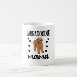 Taza De Café Labradoodle Perro Mamá Perro Lover Labradoodle Ma
