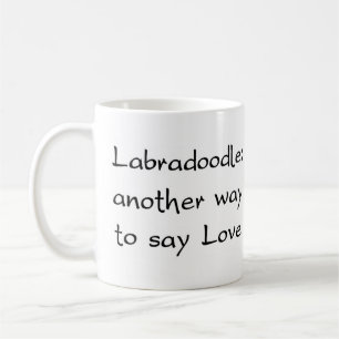 Taza De Café labradoodle way coffee mug