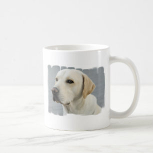 Taza de café Labrador Amarillo