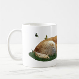 Taza De Café Labrador amarillo Raza mixta Café de perro Mug