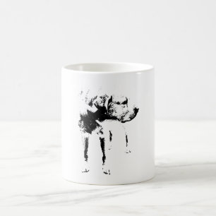 Taza De Café Labrador de alma - Momentos silenciosos