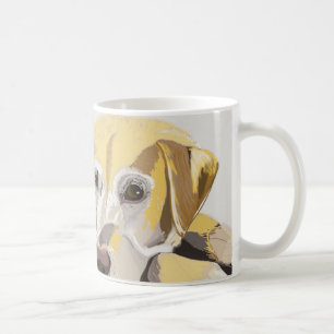 Taza De Café Labrador Dorado