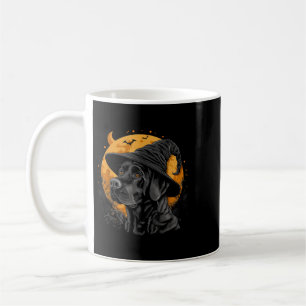 Taza De Café Labrador Halloween Divertido Perro Negro Lindo Lab
