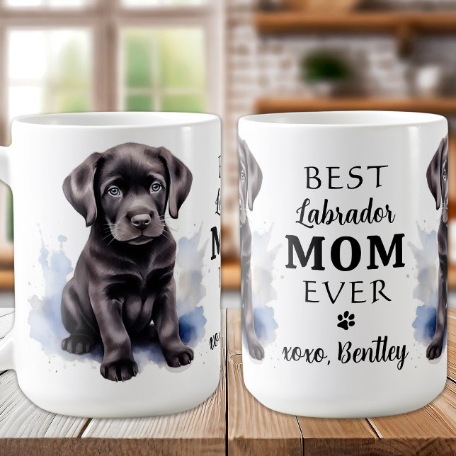 Taza De Café LABRADOR MOM Personalizado Perro Lover Cuppy (Subido por el creador)
