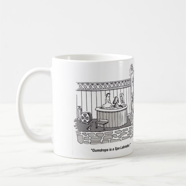 Taza De Café Labrador mug (Izquierda)