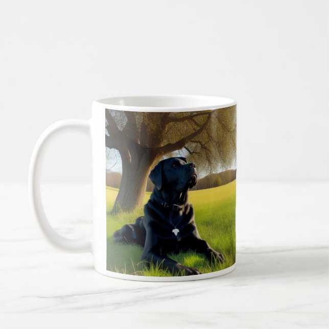 Taza De Café Labrador negro (Izquierda)