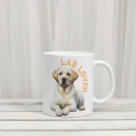 Taza De Café Labrador recuperador de perro amante