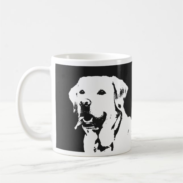 Taza De Café Labrador Retriever (Izquierda)