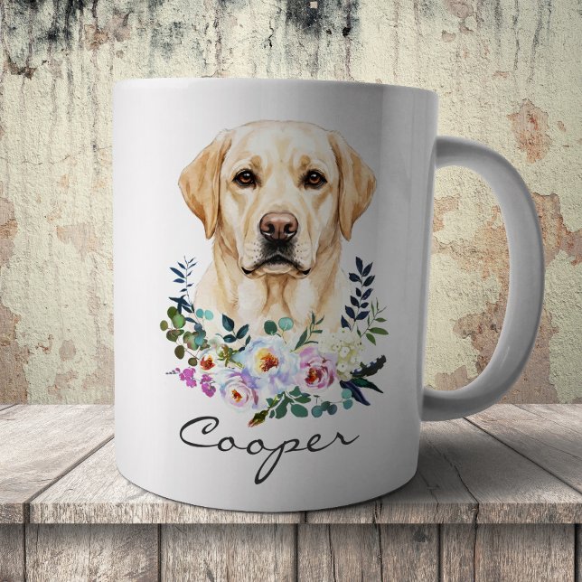 Taza De Café Labrador Retriever acuarela (Subido por el creador)