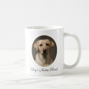 Taza De Café Labrador Retriever Amarillo Personalizado a Mi Lad