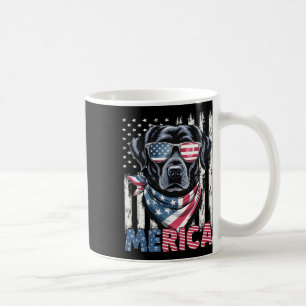 Taza De Café Labrador Retriever bandera de EE. UU. Merica Patri
