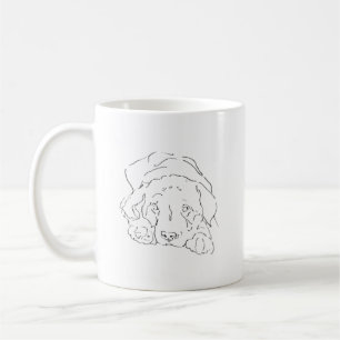 Taza de café Labrador Retriever, Cerámica para Mam