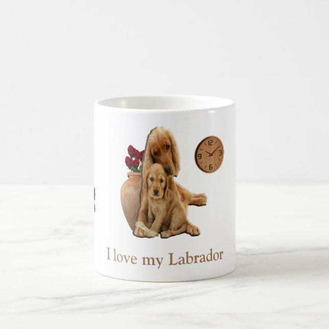 Taza De Café Labrador retriever coffee mug (Centro)