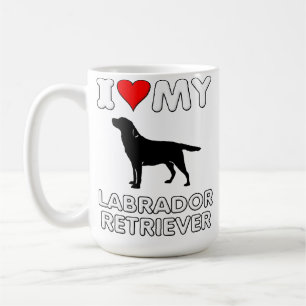 Taza De Café Labrador Retriever I Love Heart My Mug
