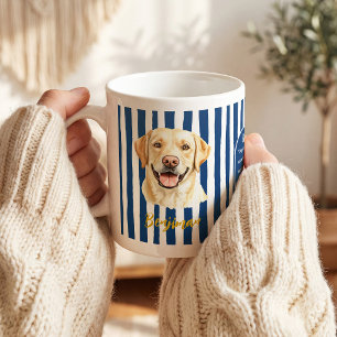 Taza De Café Labrador Retriever Personalizado Amante del Perr