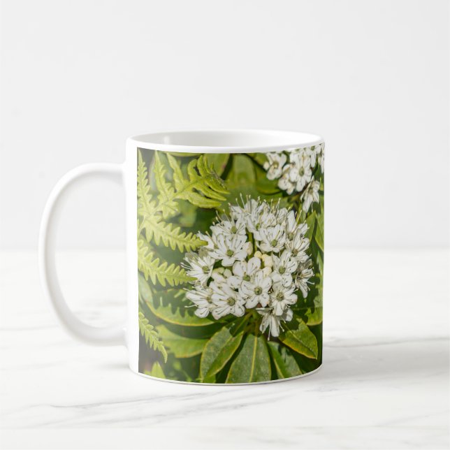 Taza De Café Labrador Tea Flowers Mug (Izquierda)