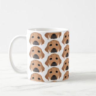 Taza De Café Labradores amarillos en Mug