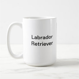 Taza De Café Labradores retrieveres que juegan en la nieve