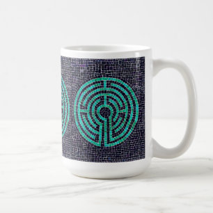 Taza De Café LABYRINTH III Tall White Mug
