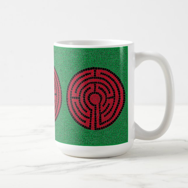 Taza De Café LABYRINTH IX Tall White Mug (Derecha)