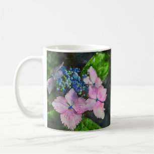 Taza De Café Lacecap Hydrangea