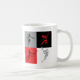 Taza De Café LaCrosse abstracto