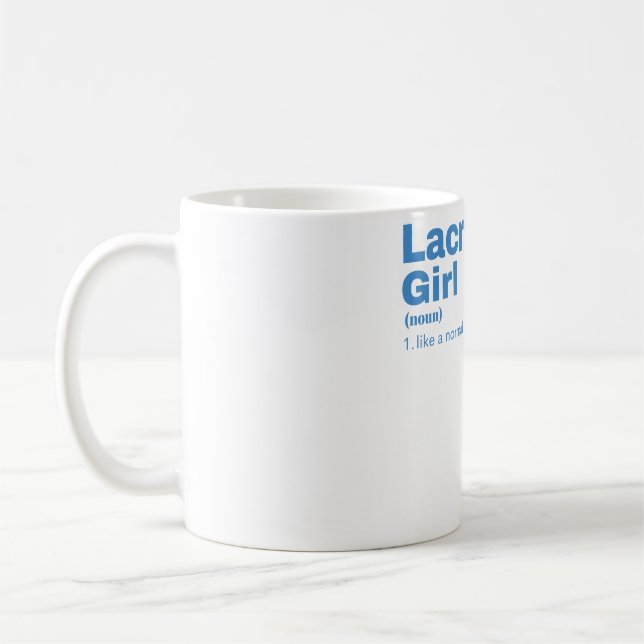 Taza De Café Lacrosse Chica - Lacrosse (Izquierda)