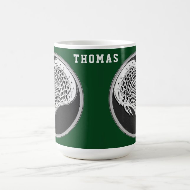 Taza De Café Lacrosse Coffee Mug personalizado (Centro)