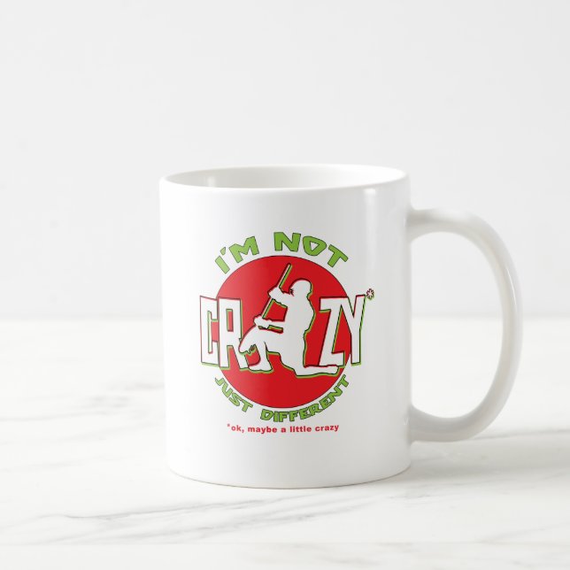Taza De Café Lacrosse Goalie Design (Derecha)