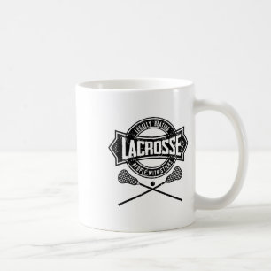 Taza De Café Lacrosse Golpea Legalmente A Gente Con Palos Graci