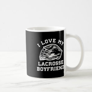 Taza De Café Lacrosse I Love My Lacrosse Boyfriend