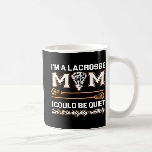 Taza De Café Lacrosse Mom   Lacrosse Gifts (Derecha)
