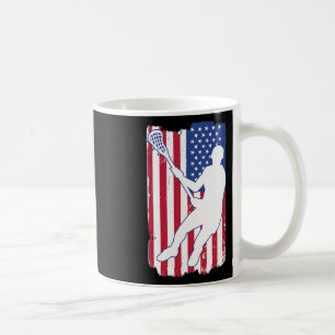 Taza De Café Lacrosse Player Lacrosse Eeuu Team Coach American 
