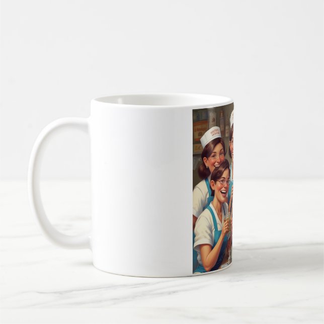Taza De Café Lactancia de esperanza y atención de parto: enferm (Izquierda)