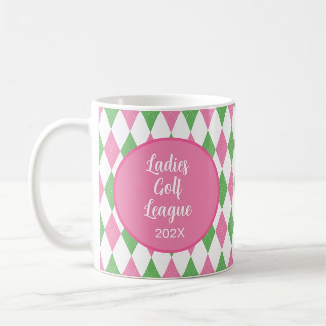 Taza De Café Ladies Golf League Coffee Mug (Izquierda)