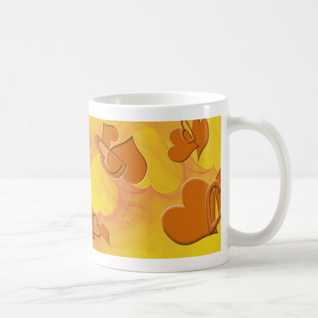 Taza De Café Lado más suave del Naranja (Derecha)