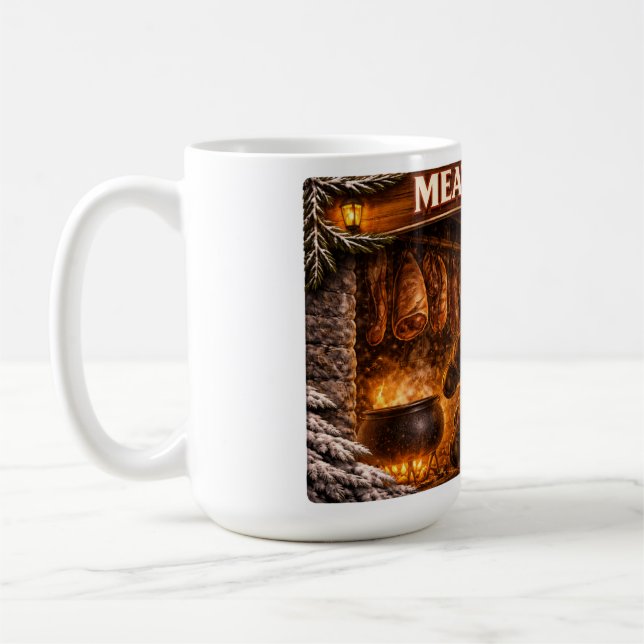 Taza De Café Ladrón de Carne Ladino Islandés (Izquierda)