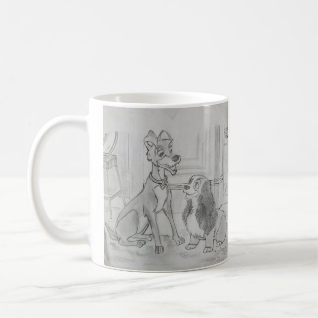 Taza De Café Lady and The Tramp Mug (Izquierda)