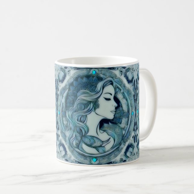Taza De Café Lady Azura (Anverso derecho)
