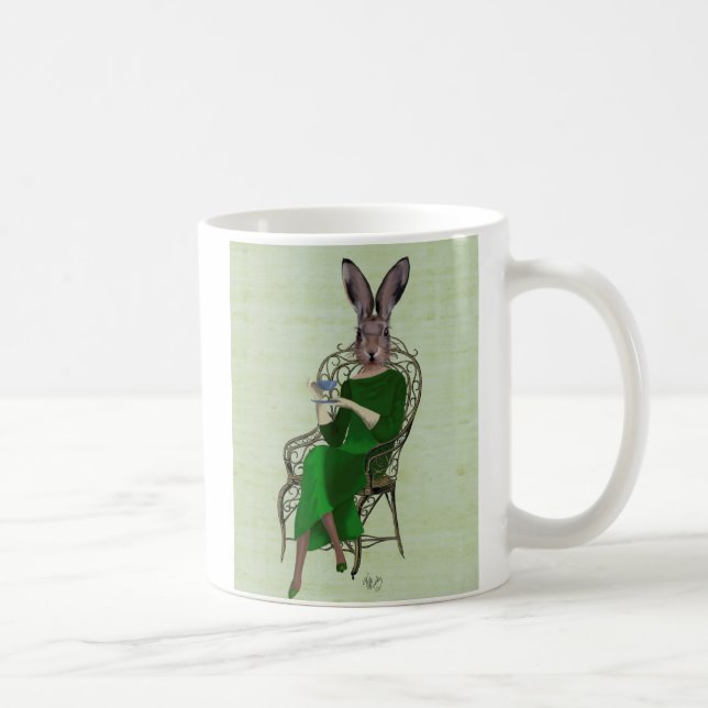 Taza De Café Lady Bella Rabbit Toma de Té 3 (Derecha)
