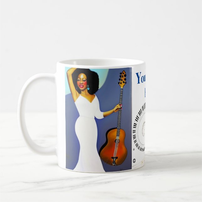 Taza De Café Lady Blues (Izquierda)