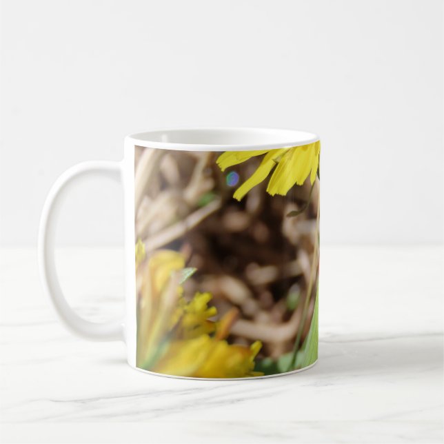 Taza De Café Lady bug en Dandelion (Izquierda)