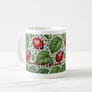 TAZA DE CAFÉ LADY BUG LUCK MUG