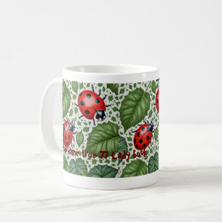 TAZA DE CAFÉ LADY BUG LUCK MUG
